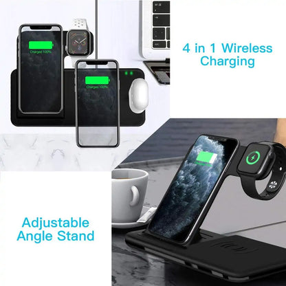 4-in-1 Fast Wireless Charger