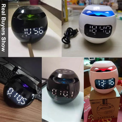 Smart Alarm Clock Bluetooth Speaker