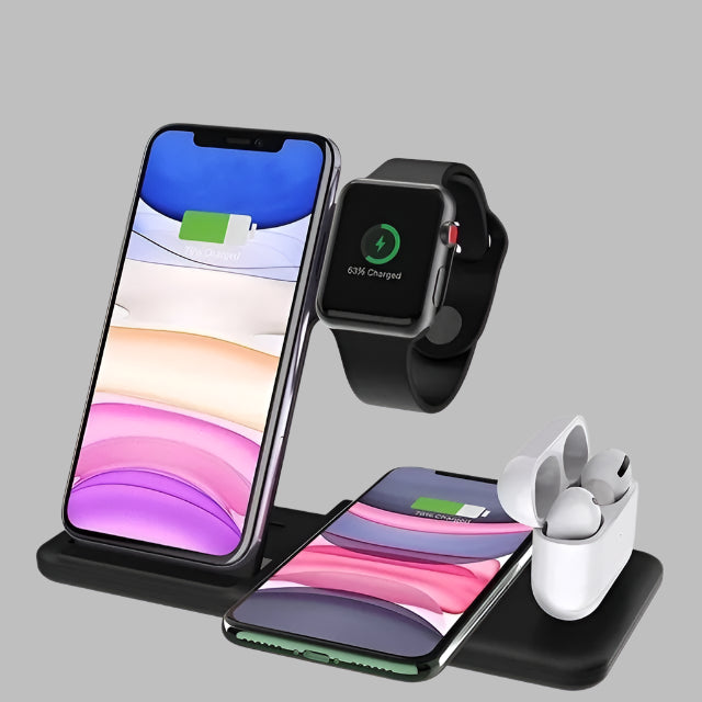 4-in-1 Fast Wireless Charger