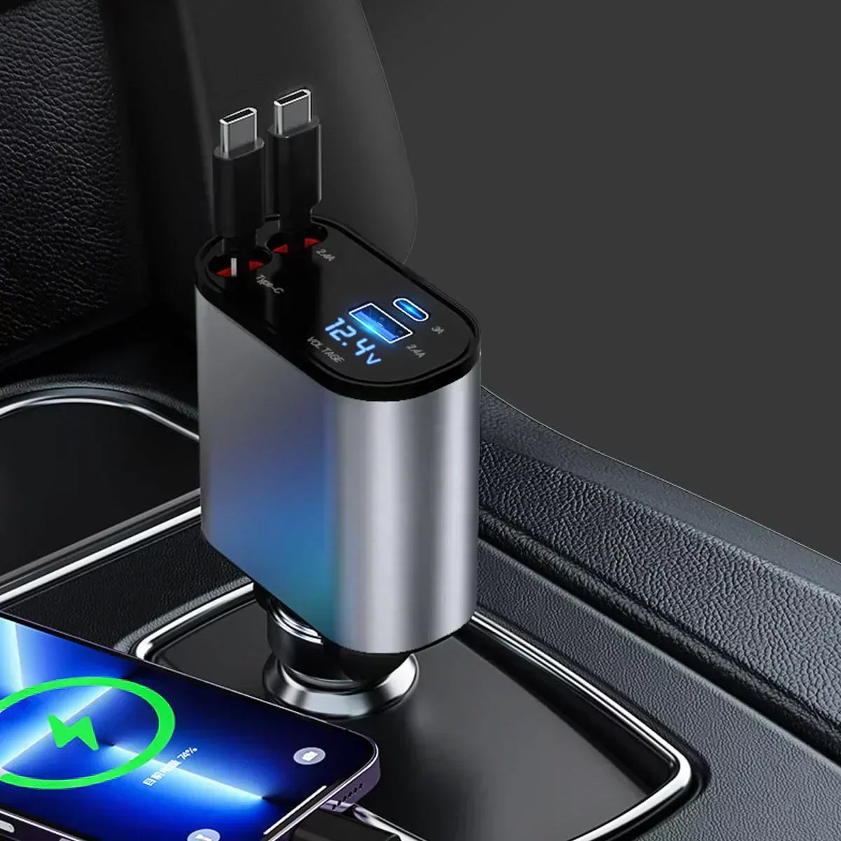 Retractable Car Charger