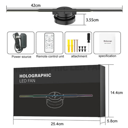 Hologram Fan Projector