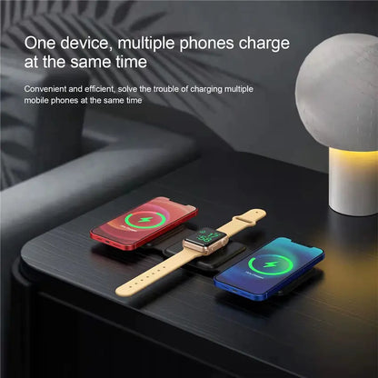 3-in-1 Foldable Magnetic Wireless Chargers