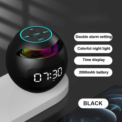 Smart Alarm Clock Bluetooth Speaker