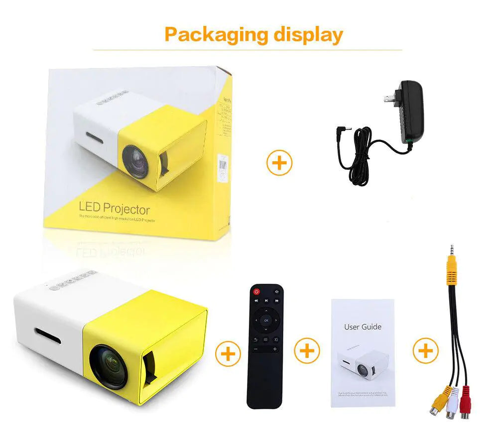 HD Portable Mini Projector