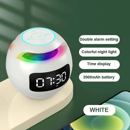 Smart Alarm Clock Bluetooth Speaker